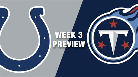 Colts Vs Titans Preview Week 3 Nfl Youtube