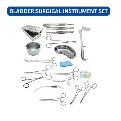 cutting instruments stainless steel bladder surgical instrument set