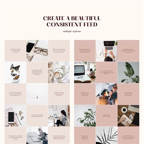 Canva Template Beige Nude Boss Babe Business Quotes For Etsy Croatia