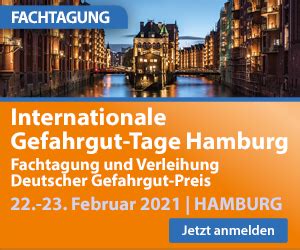 37 Internationale Gefahrgut Tage Hamburg HLash Rainer GmbH