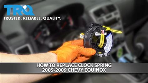 How To Replace Clock Spring 2005 09 Chevy Equinox 1a Auto