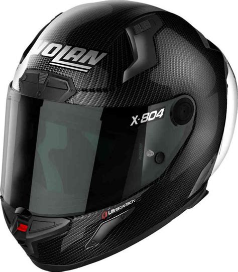 мотошлем интеграл Nolan X-804 RS Ultra Carbon Puro цвет Карбоновый ...