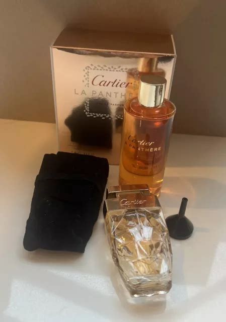 Cartier La Panth Re Eau De Parfum Purse Spray Refill Sprayed Once