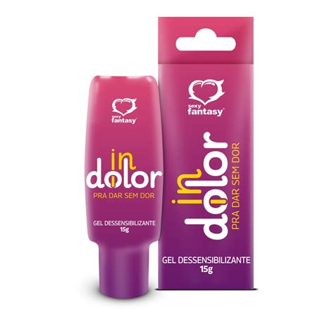 Gel Lubrificante Anal Extra Forte Indolor G Sexy Fantasy Sex Shop