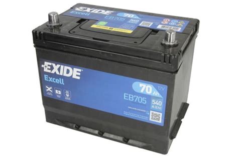 EXIDE EXCELL JIS 70AH 540A L