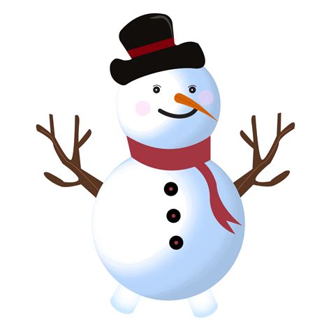 Cute snowman vector design on a blue background. Christmas design with ...
