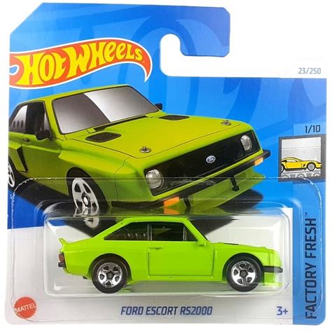 Masinuta Metalica Hot Wheels Ford Escort RS Seria Factory Fresh
