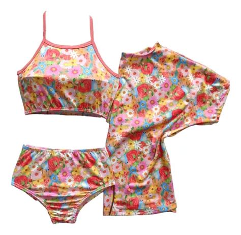 Biquini Infantil Bebê Verão Menina Bikini Baby Blogueirinha MercadoLivre
