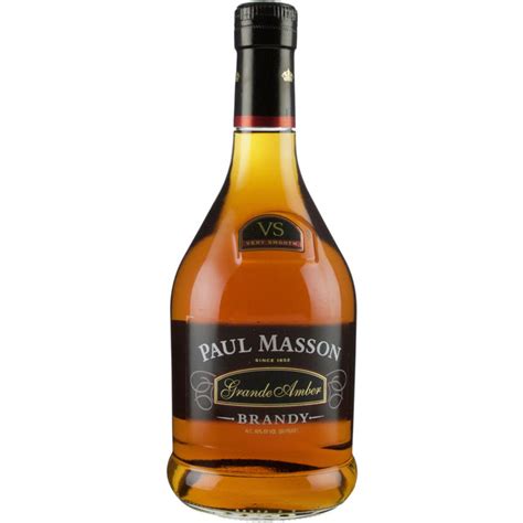 Paul Masson Grand Amber Brandy 750 Ml Bottle