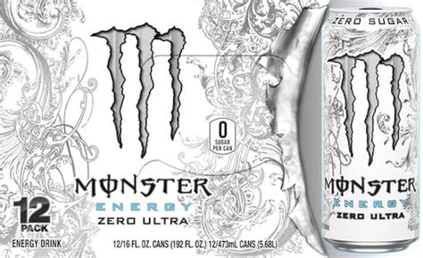 White Monster Drink