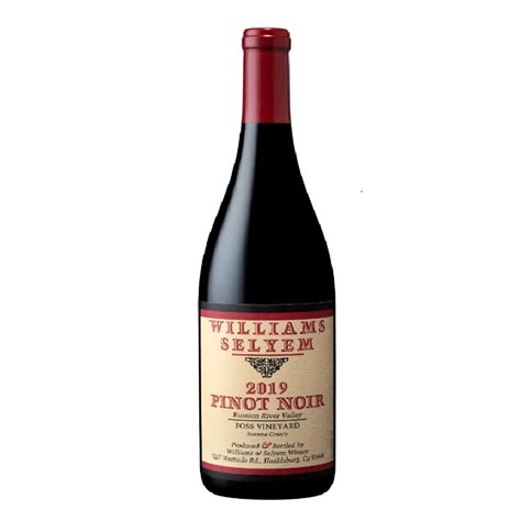 Williams Selyem Foss Vineyard Pinot Noir Russian River Valley The