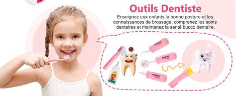 Hersity Malette Docteur Enfant Jouet Avec Lumi Res Et Son D Guisement