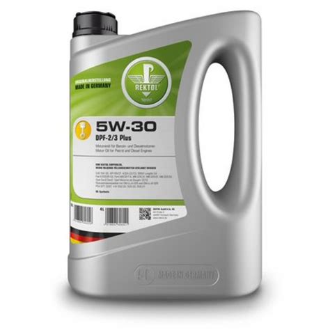 Rektol 5W-30 DPF-2/3 PLUS (5W-30 GM DPF) 4л Моторное масло купить в Минске