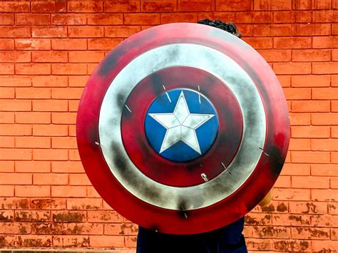 Captain America Damage Shield First Avengers Shield Battle - Etsy