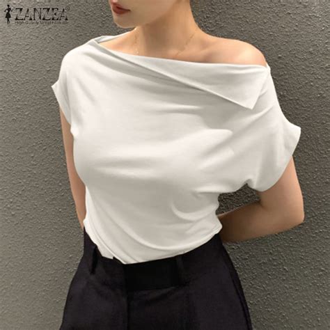 [free Shipping] Zanzea Womens Summer Holiday Casual Shirt Blouse