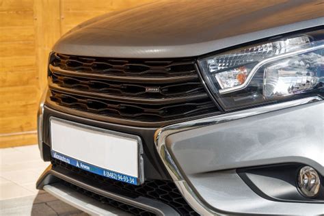 Решетка радиатора Lada Vesta "Cross Ячейки"купить c доставкой на OZON ...