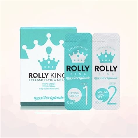 ROLLY KING Flying Lash Lift/ Brow Lamination Cream STEP 1 & STEP 2 Set – Amber Lash