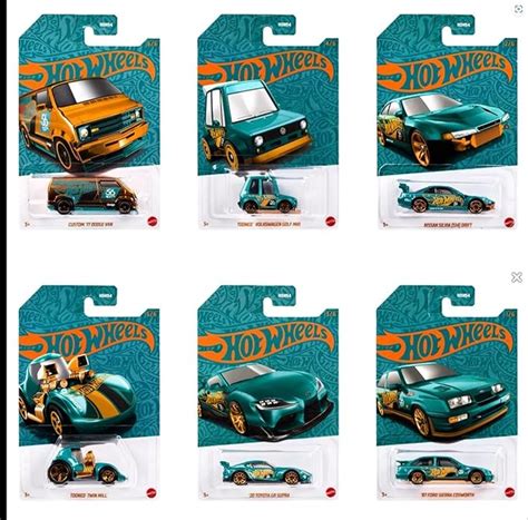 Amazon Hot Wheels 56th Anniversary Pearl Chrome W Chase Vehicle