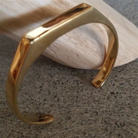 Jewelry Solid Brass Cuff Bracelet Poshmark