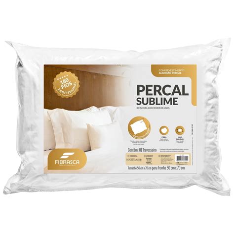 Travesseiro De Hotel - Travesseiro De Hotel Percal Sublime 180 Fios Fibrasca | Shopee Brasil