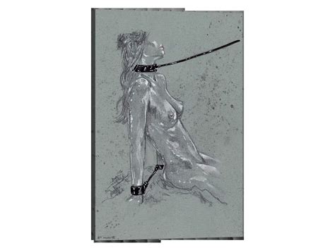 Couples Line Art Digital Only Sexual Art Erotic Art Bondage Art Nude Art Lesbian Art Intimate