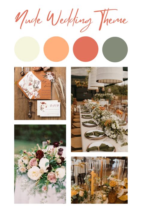Nude Elegance Gorgeous Wedding Color Palettes For Your Big Day Elegantweddinginvites Blog
