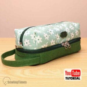 simple pencil case  sewing pattern st sewingtimes