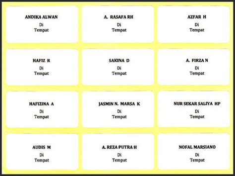 Cara Mudah Membuat Label Undangan Otomatis Di Ms Word Panduan Ms Office