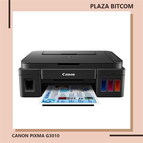 Printer Canon Pixma G All In One Print Scan Copy Bitcom Plaza