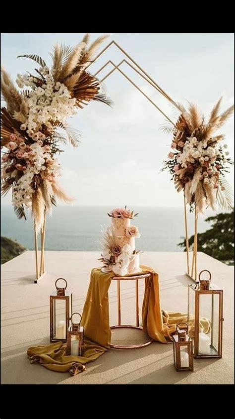 Boho Pampa Gras Decor Wedding Beach Decor Boho Wedding Decorations