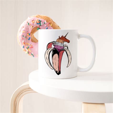 Lesbian Pride Coffee Mug Lesbian Flag Gift LGBT Mug Gay Pride Month Festival Sapphic Subtle