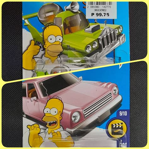 Hot Wheels Homer Simpson Hobbies Toys Toys Games On Carousell