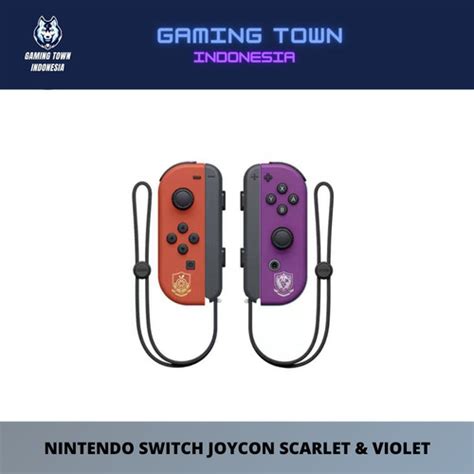 Jual Nintendo Switch Joycon Pokemon Scarlett And Violet Jakarta Barat