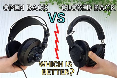 Open Back Vs Closed Back Headphones Which Is Better Roundtable Audio