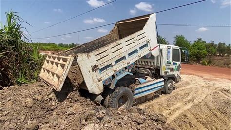 Wonderful Project Filling Land By Bulldozer Mitsubishi Bd2h Pushing