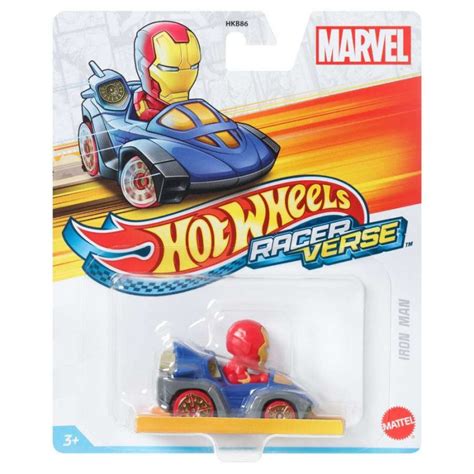 Hot Wheels Pojazd RacerVerse Iron Man Hot Wheels Sklep EMPIK