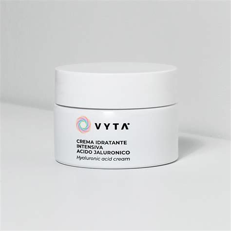 Crema Idratante Intensiva Acido Jaluronico Shop Vyta Longevity