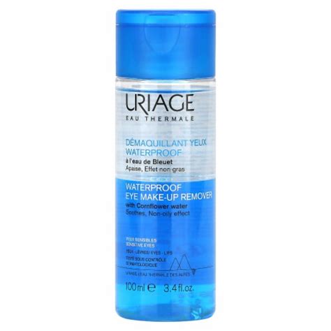 Uriage Waterproof Eye Make-Up Remover - 3.4 fl oz (100 ml), 3.4 fl oz ...