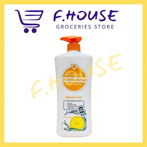 Follow Me Anti Bacterial Body Wash 1000 Ml Lazada
