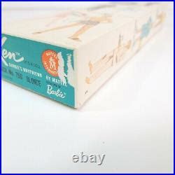 S Vintage Barbie Boyfriend Ken Blonde Doll With Box Flocked Fuzzy Hair Vintage Japan Doll