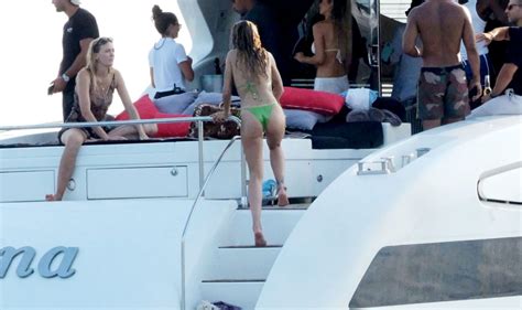 Rita Ora Skimpy Bikini Sexy Body Ibiza Yacht Paparazzi Hot Celebs Home