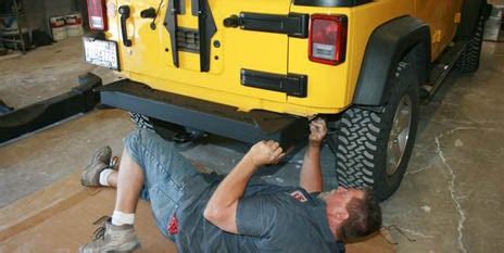 Rancho RockGEAR Jeep JK Front And Rear Bumper Install Off Road