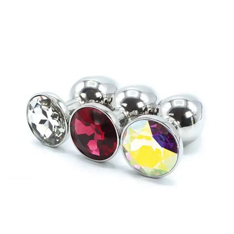 Plug Anal Bijou Taille Initiation Au Plaisir En Acier Inoxydable