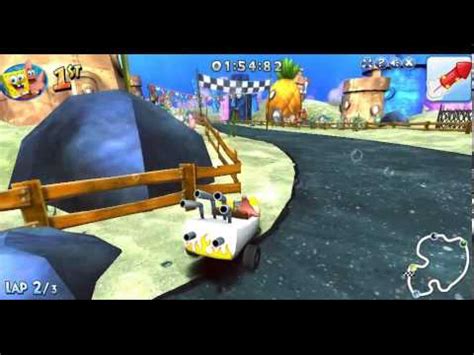 NICK RACERS REVOLUTION 3D Bikini Bottom YouTube