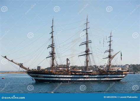 AMERIGO VESPUCCI stock photo. Image of sailing, ship - 68533596