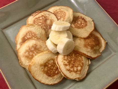 Mini Banana Pancakes Free From Gluten