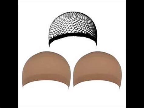 EBoot Pack Wig Caps Neutral Nude Beige And Black Mesh YouTube