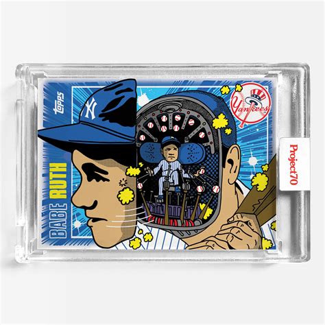 Topps Babe Ruth By Ermsy Project Took It Easy