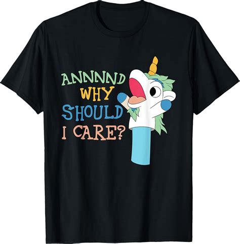 Bluey Care Funny Sarcastic Unicorn Costume Party Why Should T Shirt Unisex S Xl Hot Trending