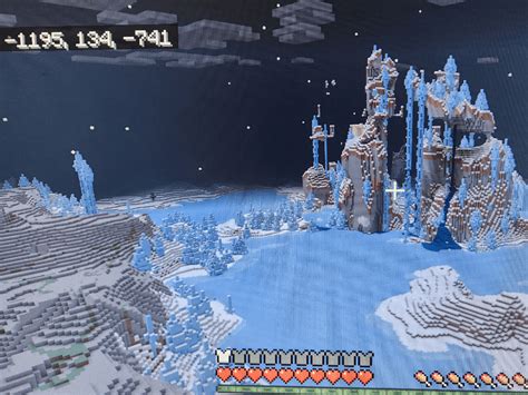 Awesome Ice Spikes Rminecraftseeds